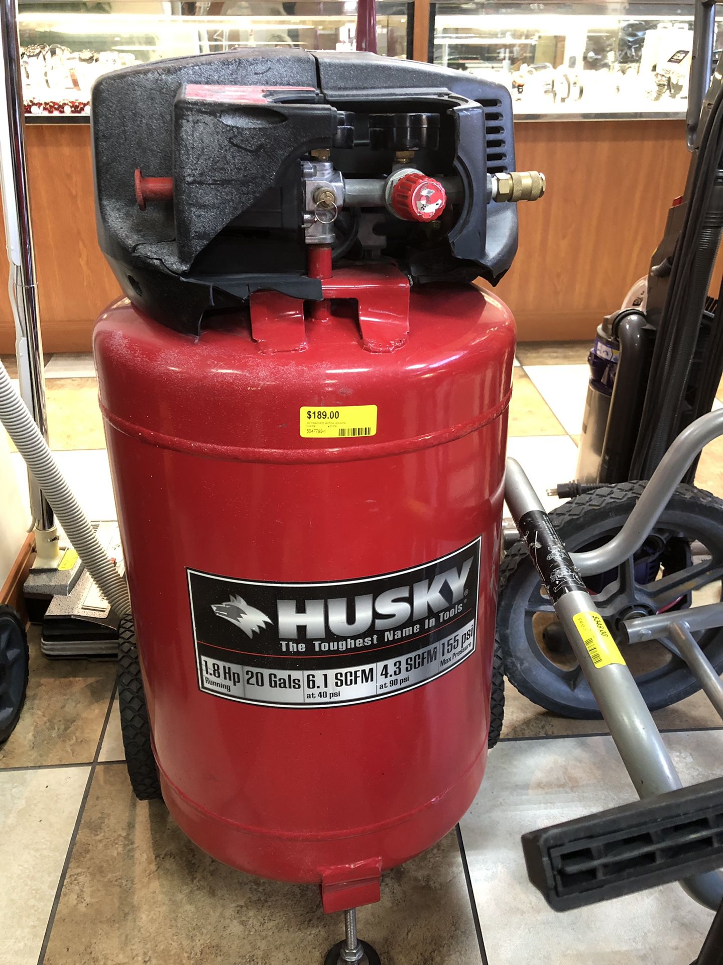 Husky Air compressor 20Gal