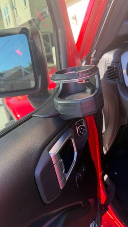 Porta vasos. Para jeep gladiador o ranger
