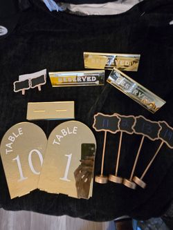Table Decor Lot
