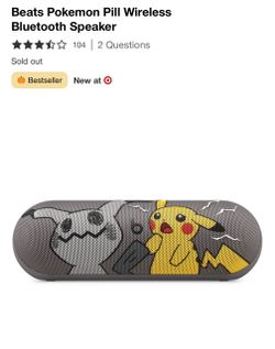 Beats Pill Pokémon Edition Wireless Bluetooth Speaker