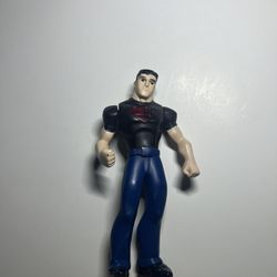 McDonalds Young Justice Push Button Punch Action Figure
