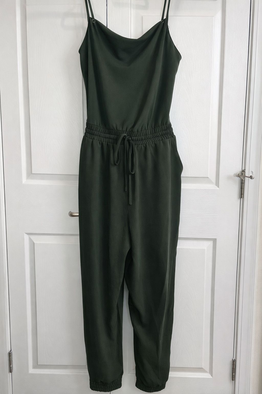 Calvin Klein Olive Green Jumpsuit – Size 8