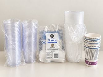 Disposable Party & Kitchen Supplies Bundle