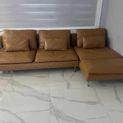 Vegan leather Soderhamn IKEA couch