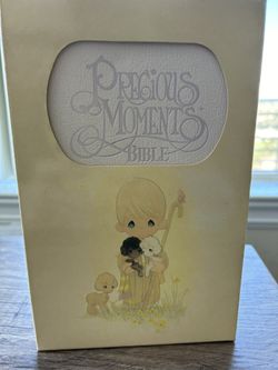 Precious Moments Faux Leather Bible