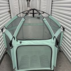 READ The California Beach Company Pop N Go Pop Up Pack Play Play Yard Toddler Canopy Portable