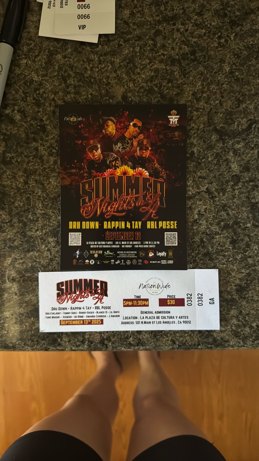 GA Tickets To Summernights In LA