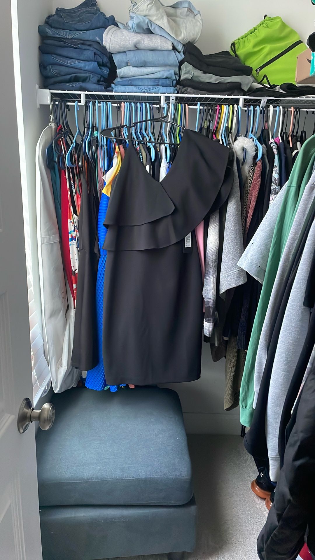 Size 6 Bebe Dress Black