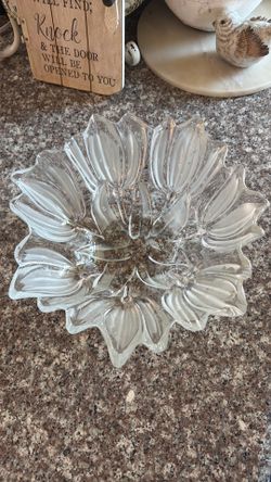 Glass Serving Bowl / cuenco de vidrio