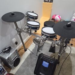 Simmons Sd1200 Drum Set With Da25 Amp