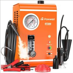 2026 FOXWELL ST203 Automotive Smoke Machine Leak Detector
11.6-17.4 PSI, Dual Mode (Air & Smoke), Pressure Gauge & Flow Meter Show Leak Size, Built-In