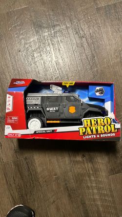 Hero Patrol SWAT Truck Toy with Lights & Sounds