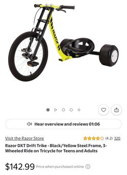 Razor DXT Drift Trike - Great Condition! (Adult / Teen Size)