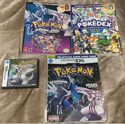 Pokemon: Pearl Version Authentic CIB W/ Strategy Guides