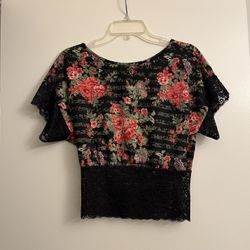 Almost Famous Floral Blouse