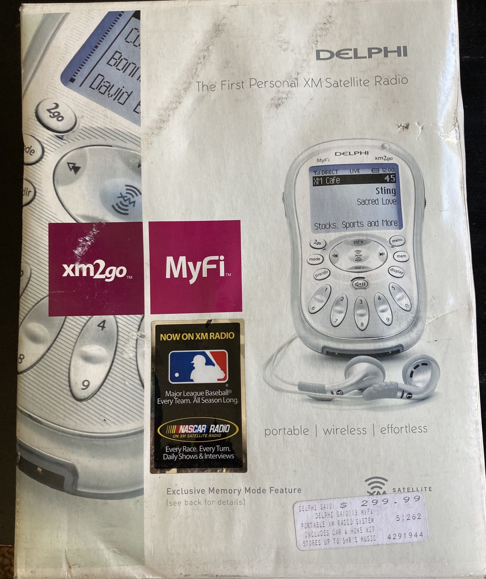 Delphi XM2GO Satellite Radio