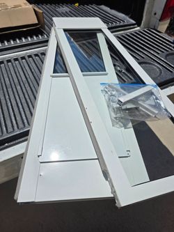 Medium doggy door for slider