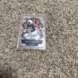 Michah Parsons Rookie Auto