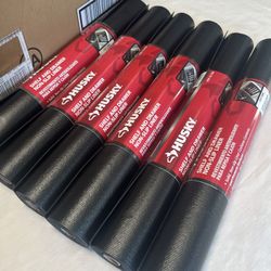 Husky Lot of 6 Shelf & Drawer Nonslip Liner Black for Toolboxes 