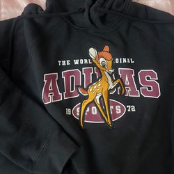 Black Adidas Disney hoodie