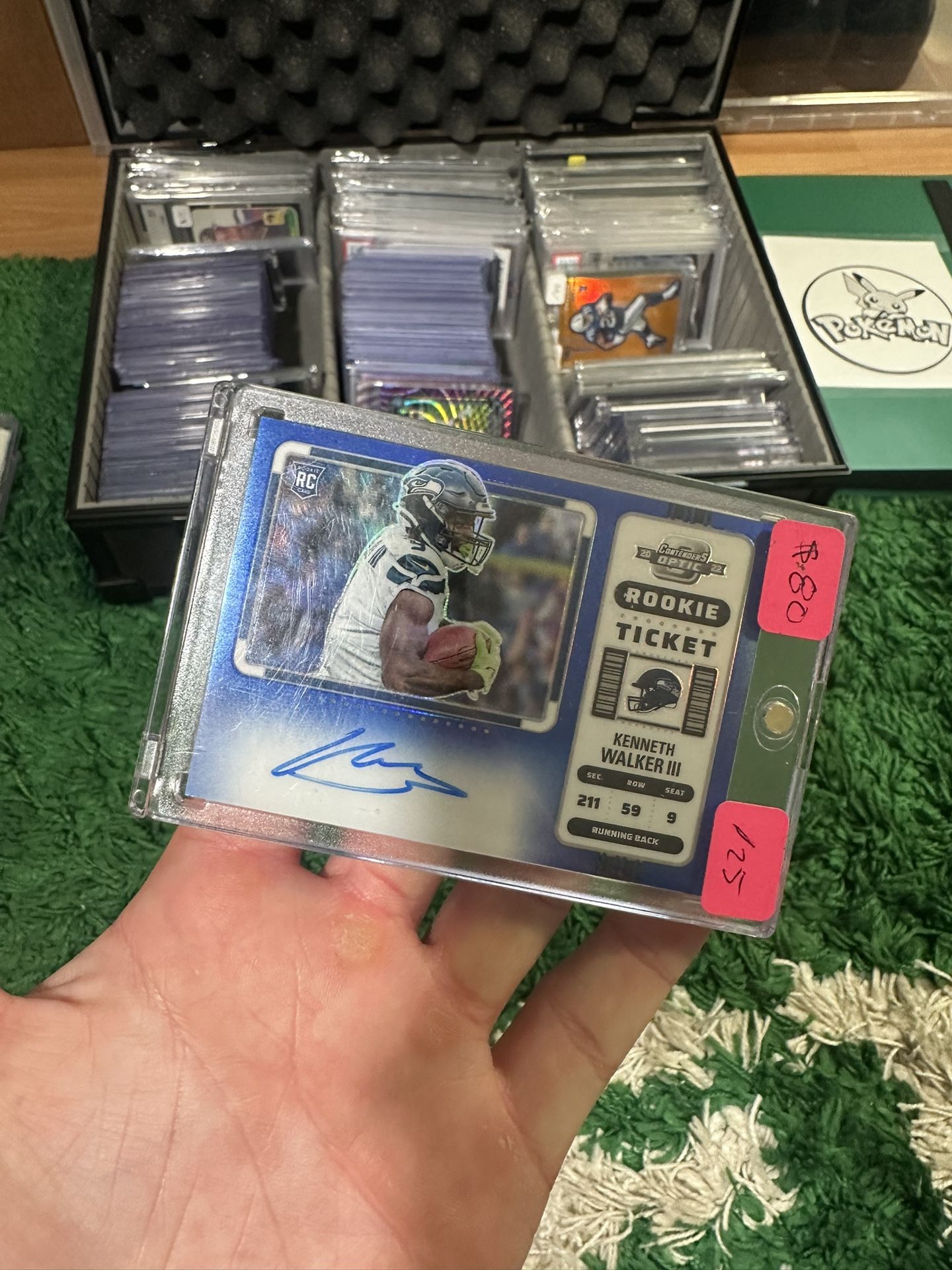 Seattle Seahawks Kenneth Walker Auto /25