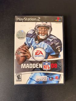 Madden NFL 08 PS2 (Sony Playstation 2, 2007) CIB