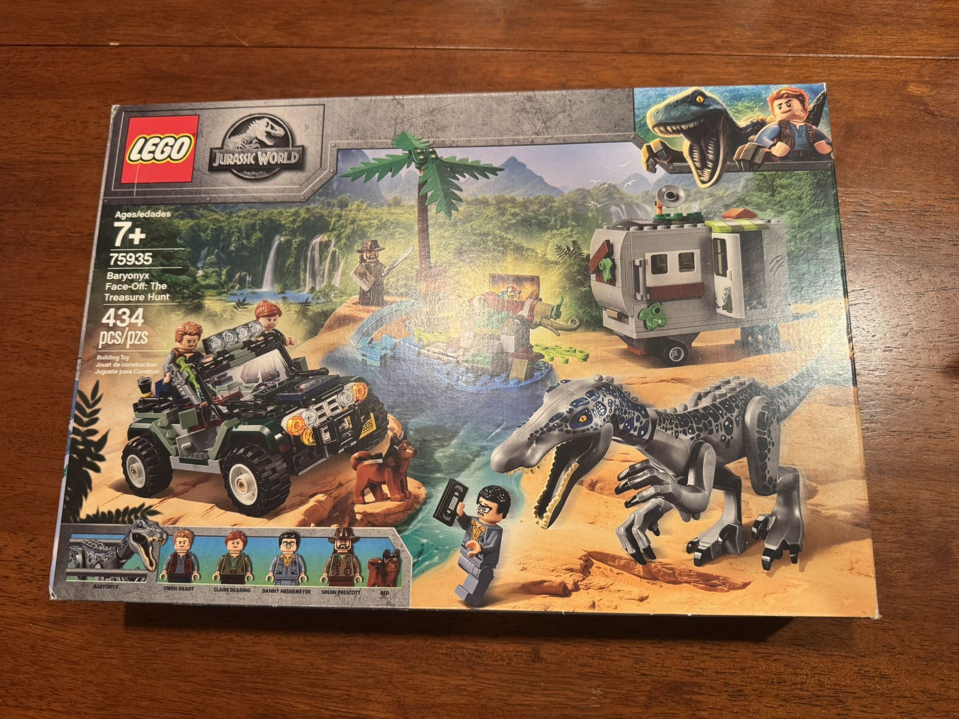LEGO 75935 Jurassic World Baryonix Face-Off The Treasure Hunt