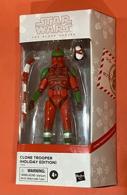 Hasbro Star Wars Black Series Clone Trooper (Holiday Edition)