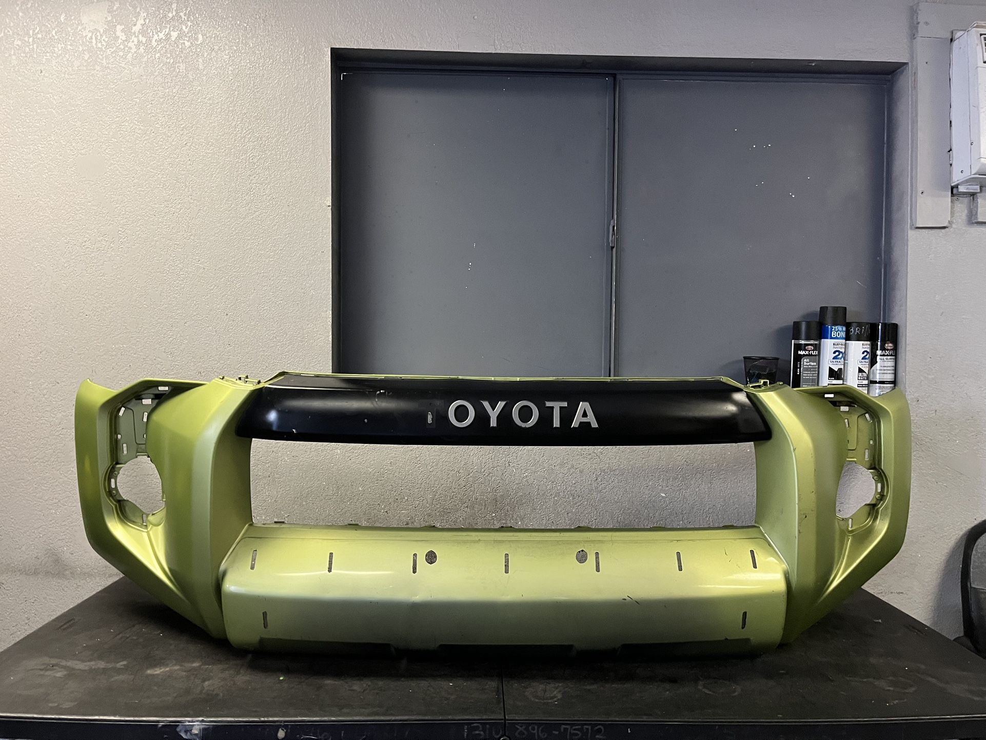 2014-2015-2016-2017-2018-2019-2020-2021-2022-2023-2024 TOYOTA 4RUNNER FRONT BUMPER OEM USED
