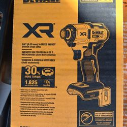 Dewalt XR Brushless 3 Speed Impact Driver 