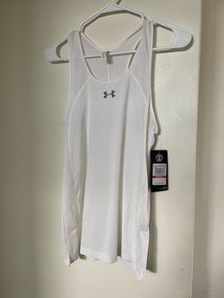 Under Armour Women's White Tank Top XS
