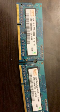 1gbX2 (Pc3 Laptop Ram)