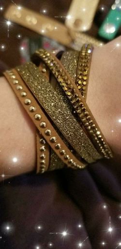 Double Wrap Bracelet/Choker Necklace