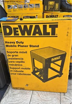 Dewalt mobile planer stand