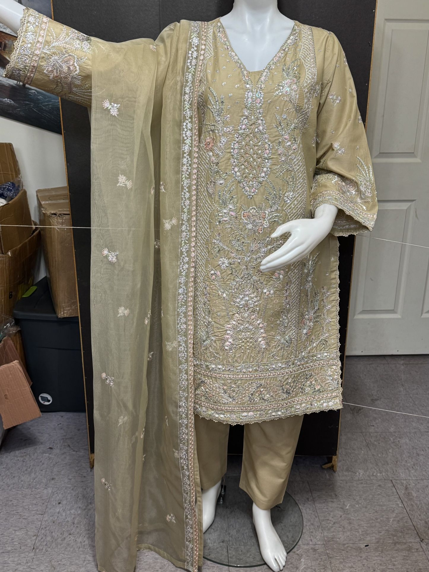 Cotton Party Wear Dress