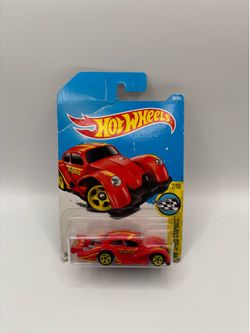 2015 Hot Wheels Car- HW V Speed Graphics Volkswagen Kafer Racer #56-MOMO.