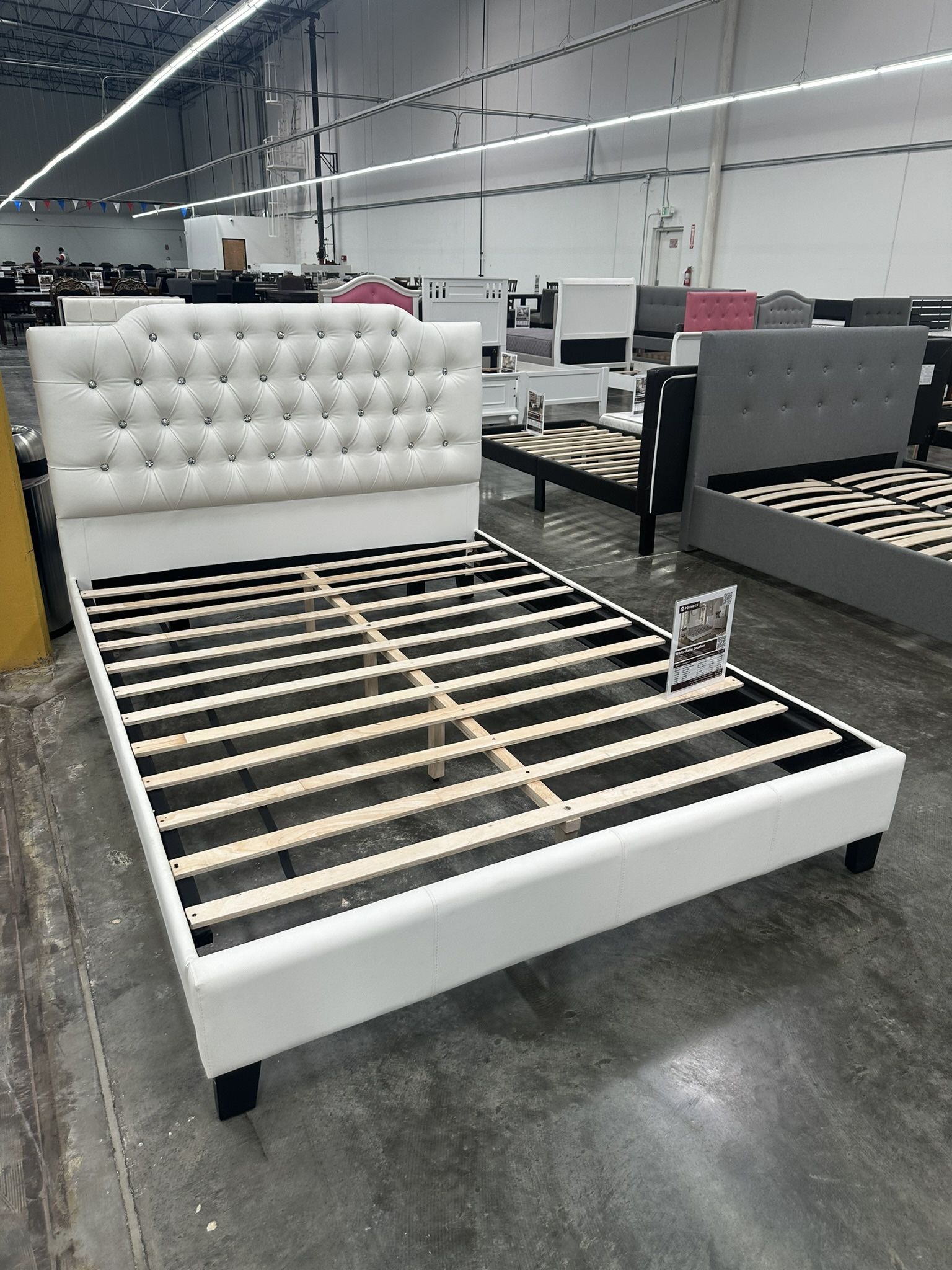 New Queen Bed With Mattress