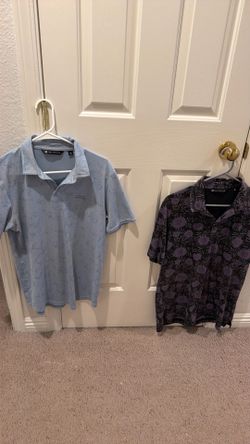 2 Travis Matthew Golf Polos (Med.)
