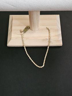 14k Gold Bracelet 7.5 Inch