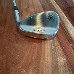 Titleist Vokey SM5 52 Degree 08 Bounce F-Grind Gap Wedge RH In EXC+ Condition
