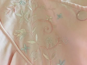 ~ NEW ROBE BY MISS ELAINE*BEAUTIFUL FABRIC*PINK* 3X Plus size~*~ WOMENS ROBE never worn