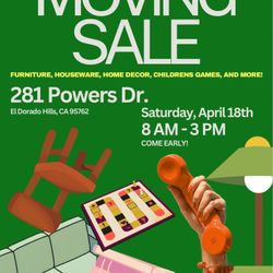 MOVING SALE 