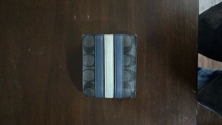 Coach mens  leather wallet