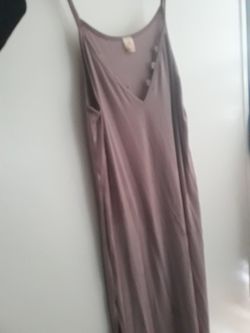 Lavender maxi dress