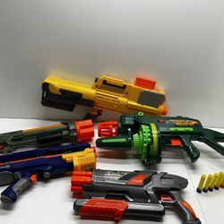 Lot Of Nerf Guns
