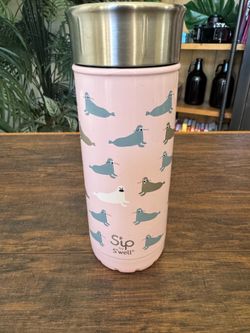 Retired Sip by S'well "Seal the Deal" travel mug, NEW