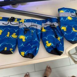 dog rain boot booties