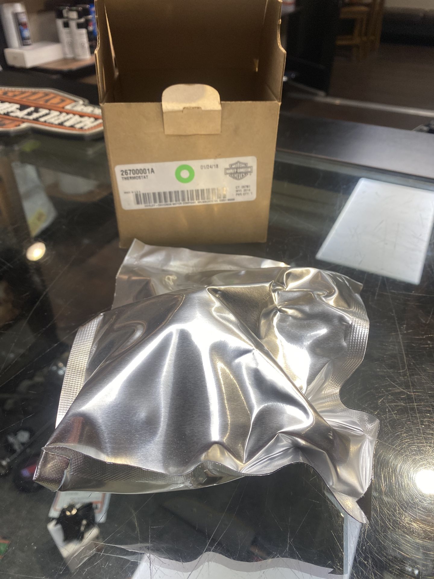 Harley Davidson Thermostat (contact info removed)1A