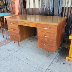 Desk Mid Century Modern Stick Leg
