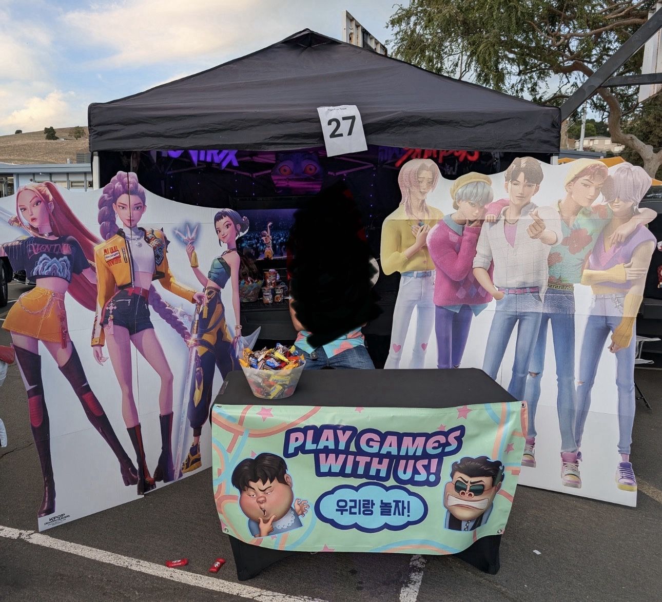 K Pop Demon Hunters And Saja Boys Cardboard Cutouts Standup 